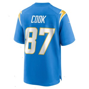 Jared Cook Los Angeles Chargers Nike Game Player Jersey - Powder Blue