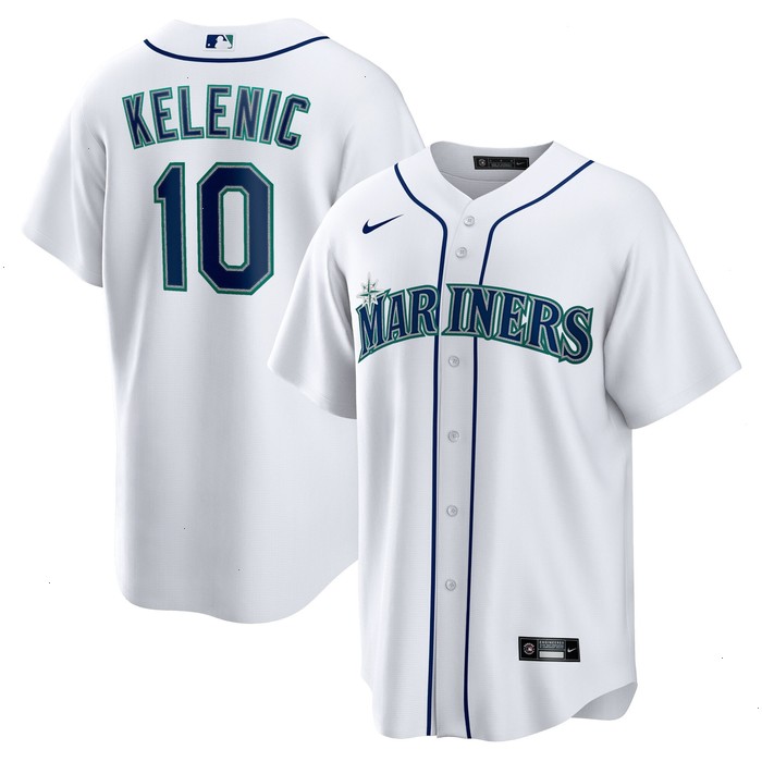 Jarred Kelenic Seattle Mariners Nike Home Replica Jersey - White