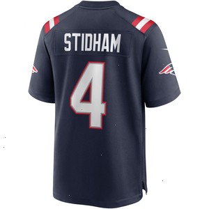 Jarrett Stidham New England Patriots Nike Game Jersey - Navy