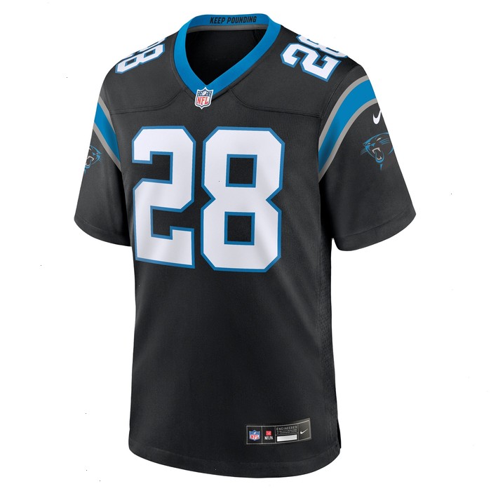 Jashaun Corbin Carolina Panthers Nike Team Game Jersey - Black