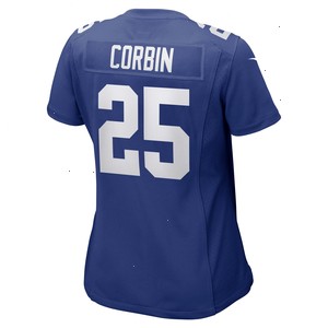 Jashaun Corbin New York Giants Nike Women's Game Player Jersey - Royal