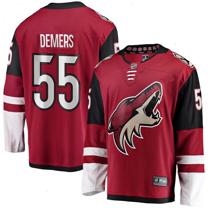 Jason Demers Arizona Coyotes Fanatics Branded Breakaway Player Jersey - Garnet