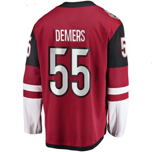 Jason Demers Arizona Coyotes Fanatics Branded Breakaway Player Jersey - Garnet