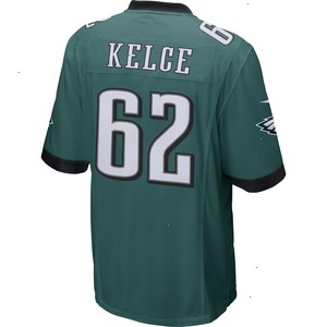 Jason Kelce Philadelphia Eagles Nike Game Jersey - Midnight Green