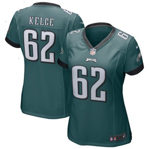 Jason Kelce Philadelphia Eagles Nike Women's Game Jersey - Midnight Green