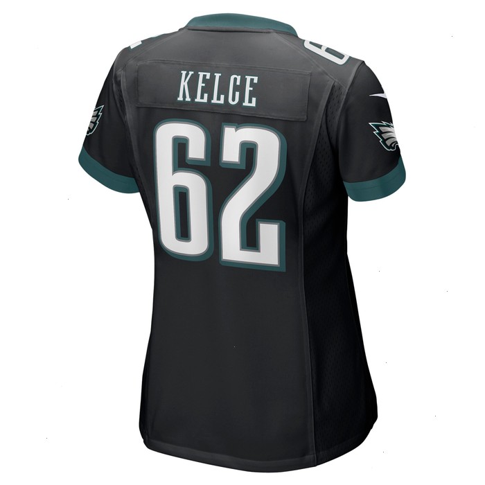 Jason Kelce Philadelphia Eagles Nike Women's Player Game Jersey - Black