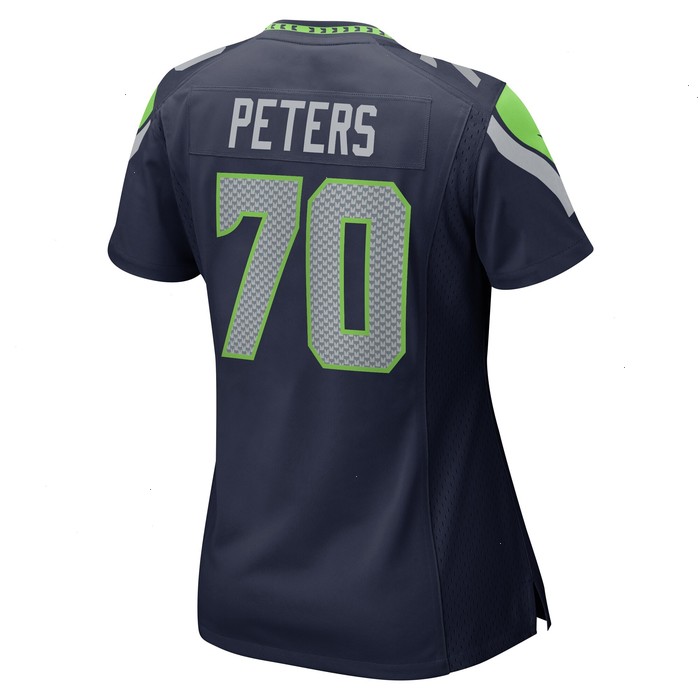 Jason Peters Seattle Seahawks Nike Women's Team Game Jersey - College Navy