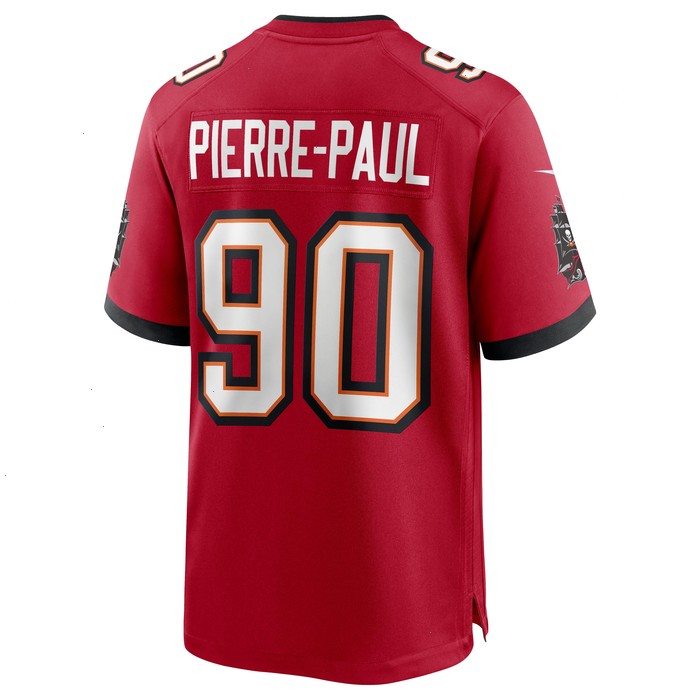 Jason Pierre-Paul Tampa Bay Buccaneers Nike Game Jersey - Red