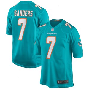 Jason Sanders Miami Dolphins Nike Game Jersey - Aqua