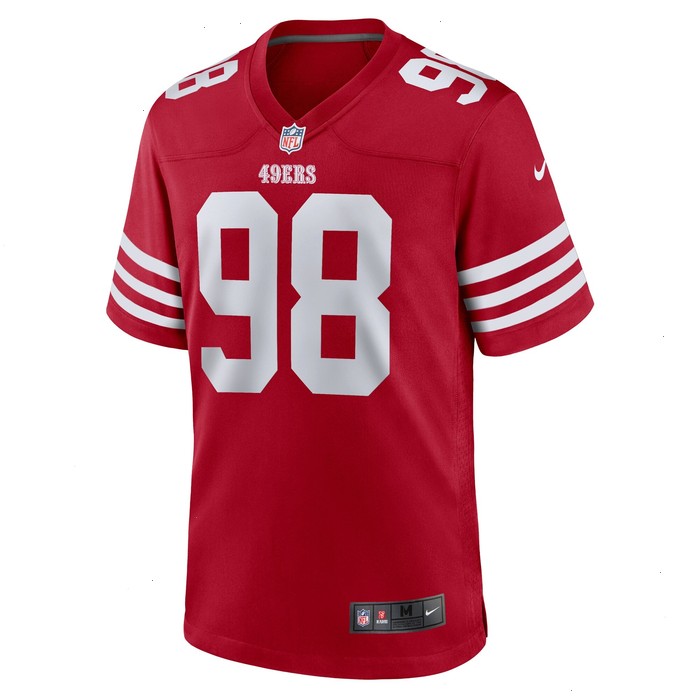 Javon Hargrave San Francisco 49ers Nike Game Player Jersey - Scarlet