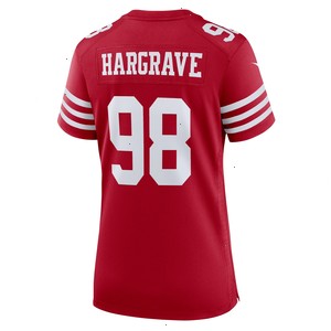 Javon Hargrave San Francisco 49ers Nike Women's Game Player Jersey - Scarlet