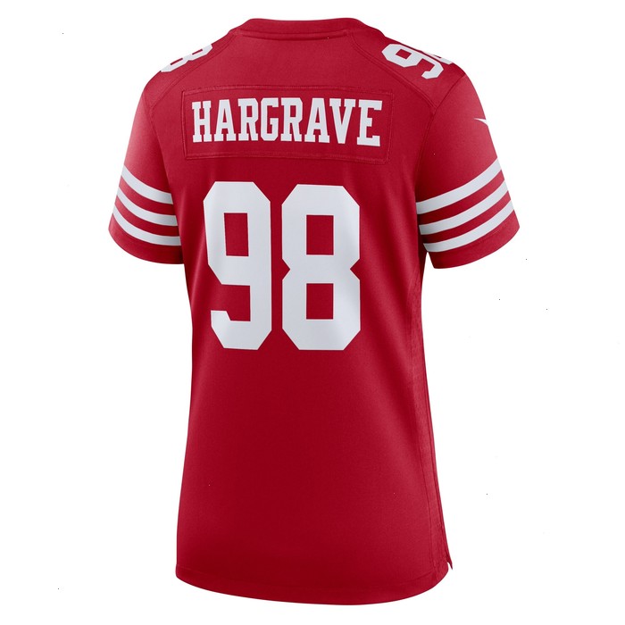 Javon Hargrave San Francisco 49ers Nike Women's Game Player Jersey - Scarlet