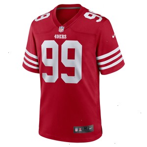 Javon Kinlaw San Francisco 49ers Nike Team Player Game Jersey - Scarlet