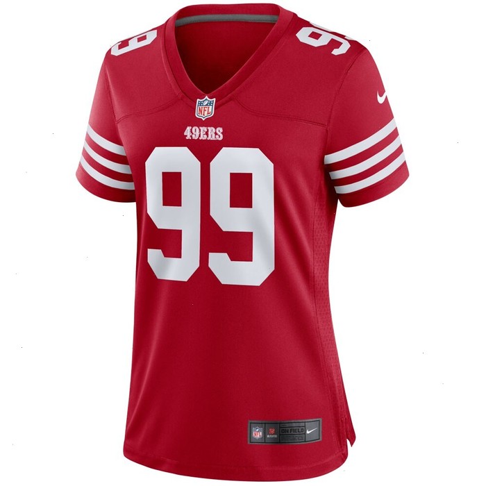 Javon Kinlaw San Francisco 49ers Nike Women's Player Jersey - Scarlet