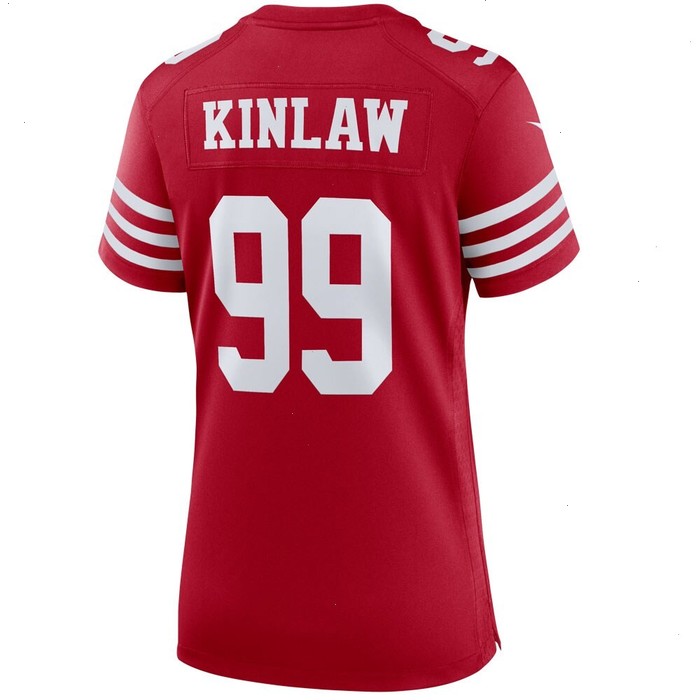 Javon Kinlaw San Francisco 49ers Nike Women's Player Jersey - Scarlet