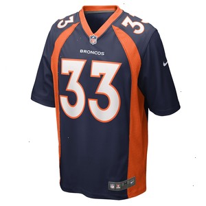 Javonte Williams Denver Broncos Nike Home Game Player Jersey - Navy