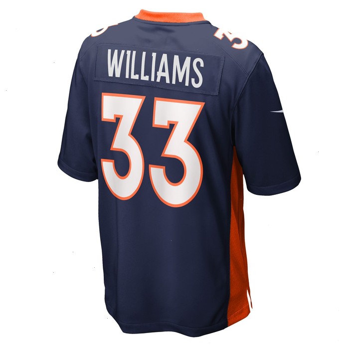 Javonte Williams Denver Broncos Nike Home Game Player Jersey - Navy