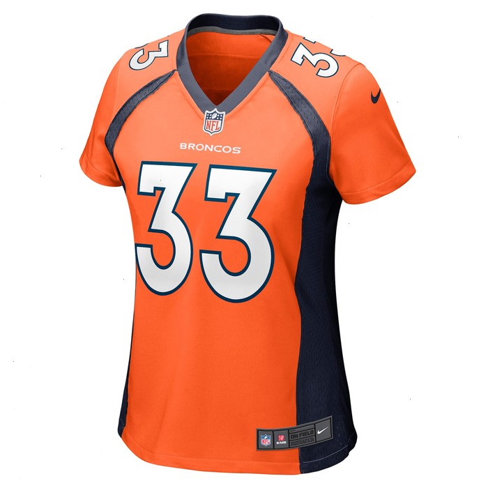 Javonte Williams Denver Broncos Nike Women's Game Jersey - Orange