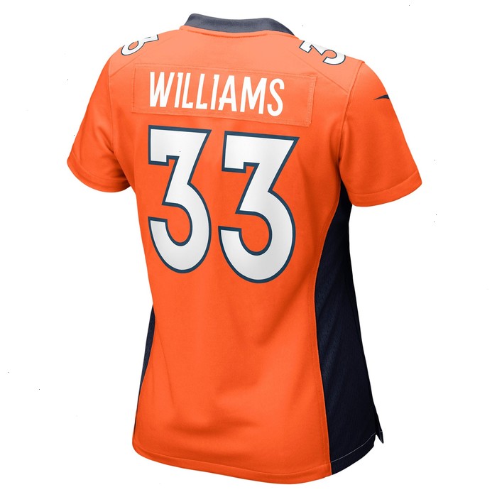 Javonte Williams Denver Broncos Nike Women's Game Jersey - Orange