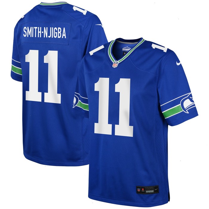 Jaxon Smith-Njigba Seattle Seahawks Nike Youth Game Jersey - Royal