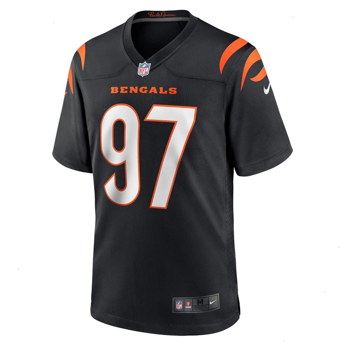 Jay Tufele Cincinnati Bengals Nike Game Player Jersey - Black