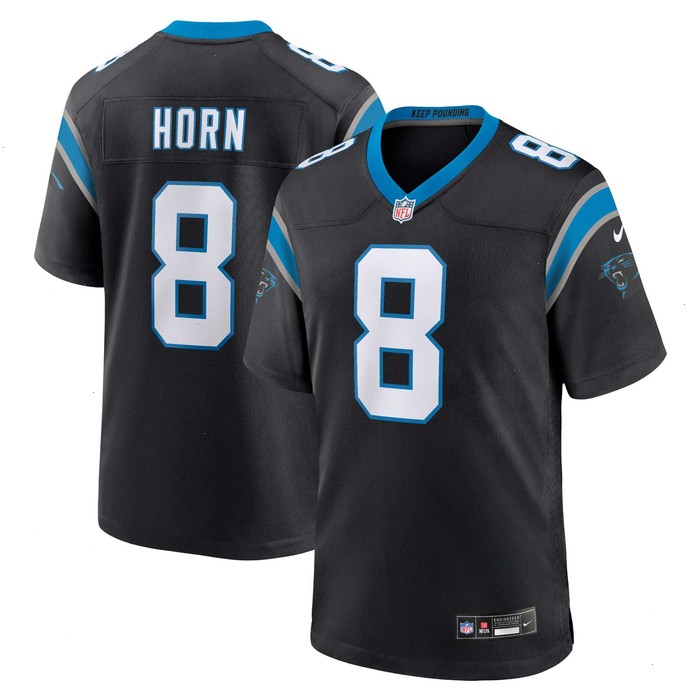 Jaycee Horn Carolina Panthers Nike Game Jersey - Black