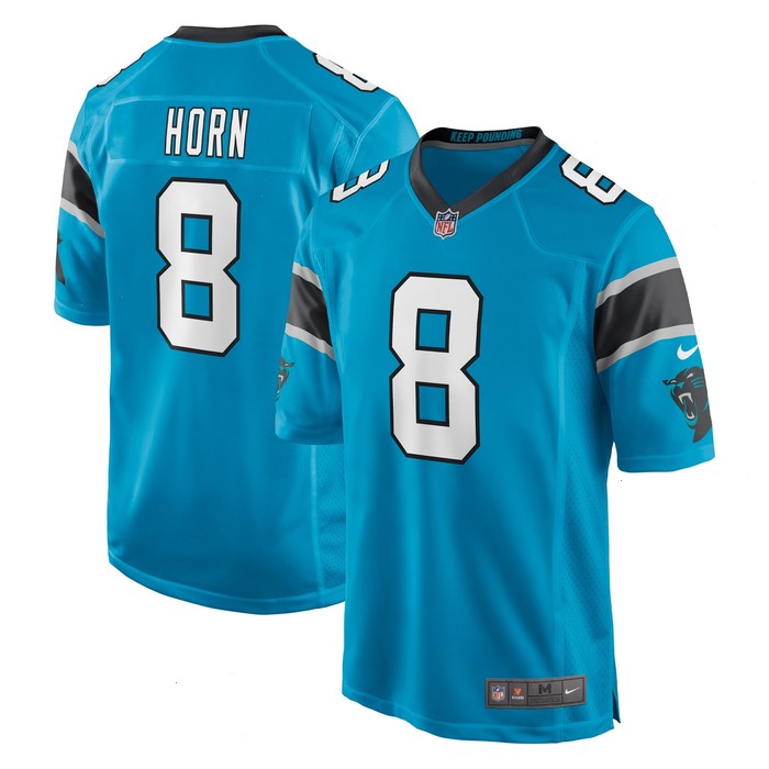 Jaycee Horn Carolina Panthers Nike Game Jersey - Blue