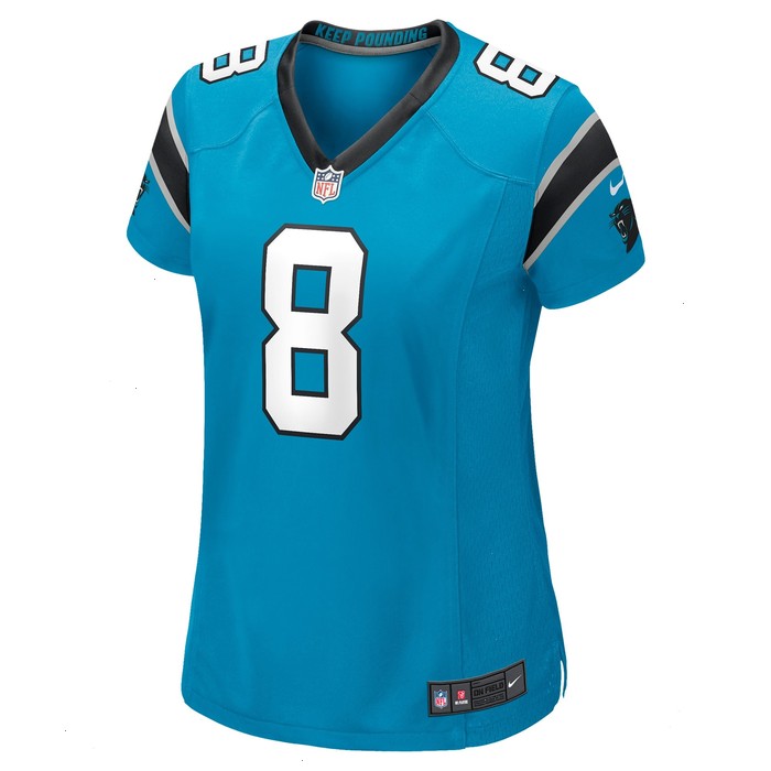 Jaycee Horn Carolina Panthers Nike Women's Game Player Jersey - Blue