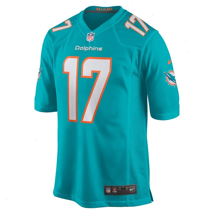 Jaylen Waddle Miami Dolphins Nike Game Jersey - Aqua