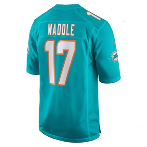 Jaylen Waddle Miami Dolphins Nike Game Jersey - Aqua