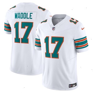 Jaylen Waddle Miami Dolphins Nike Vapor F.U.S.E. Limited Jersey - White V1