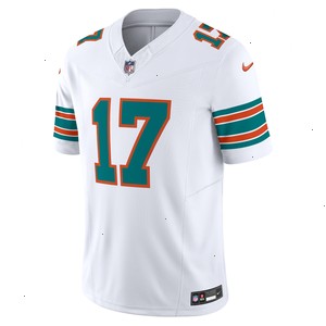 Jaylen Waddle Miami Dolphins Nike Vapor F.U.S.E. Limited Jersey - White V1