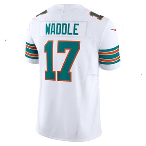 Jaylen Waddle Miami Dolphins Nike Vapor F.U.S.E. Limited Jersey - White V1