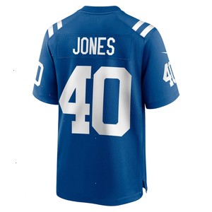 Jaylon Jones Indianapolis Colts Nike Team Game Jersey - Royal