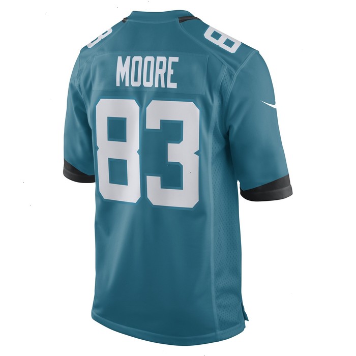 Jaylon Moore Jacksonville Jaguars Nike Game Player Jersey - Teal