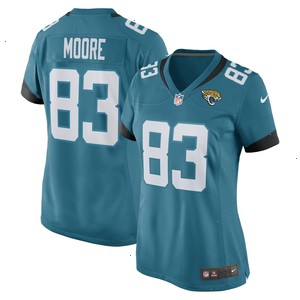 Jaylon Moore Jacksonville Jaguars Nike Women's Game Player Jersey - Teal