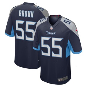 Jayon Brown Tennessee Titans Nike Game Jersey - Navy