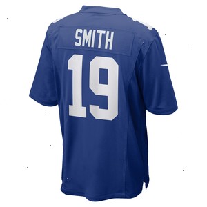 Jeff Smith New York Giants Nike Game Player Jersey - Royal