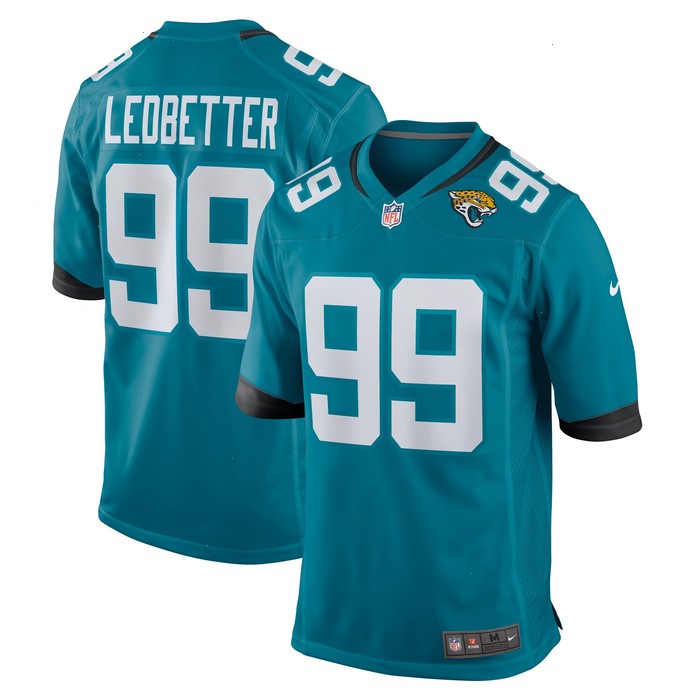 Jeremiah Ledbetter Jacksonville Jaguars Nike Home Game Player Jersey - Teal