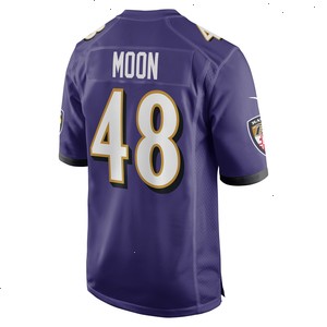 Jeremiah Moon Baltimore Ravens Nike Game Player Jersey - Purple