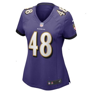 Jeremiah Moon Baltimore Ravens Nike Women's Game Player Jersey - Purple