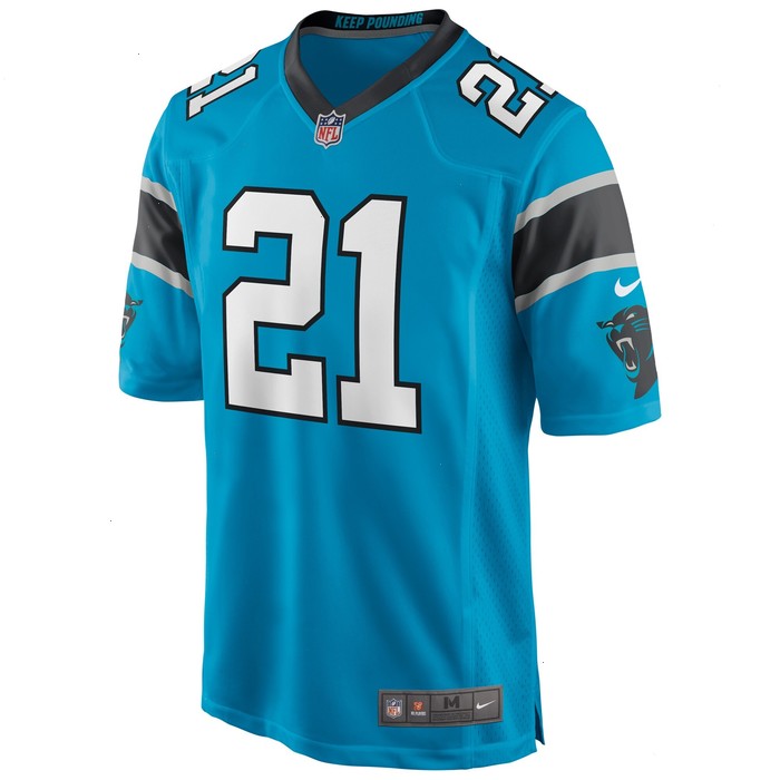 Jeremy Chinn Carolina Panthers Nike Game Player Jersey - Blue