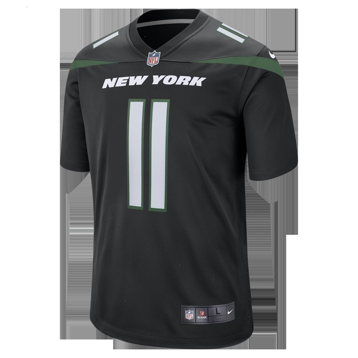 Jermaine Johnson II New York Jets Nike Alternate Game Jersey - Stealth Black