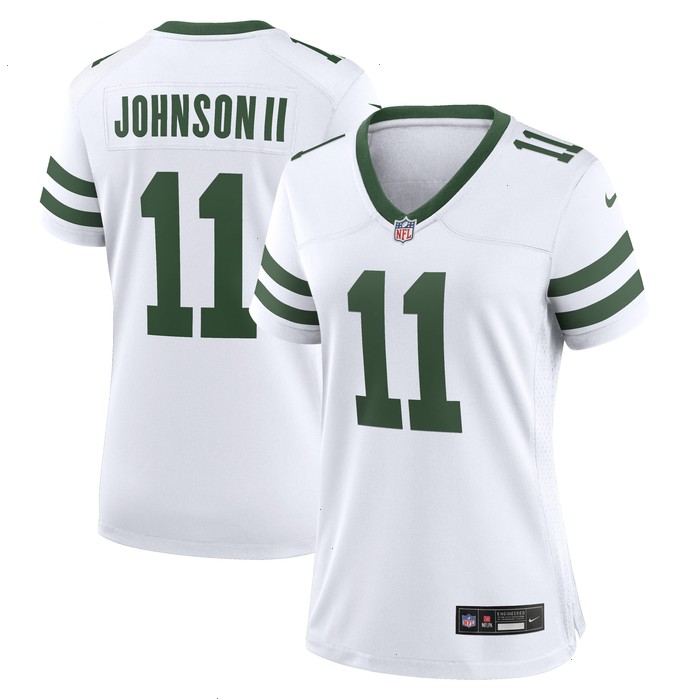 Jermaine Johnson II New York Jets Nike Women's Alternate Game Jersey - Spotlight White