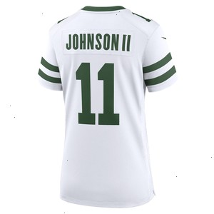 Jermaine Johnson II New York Jets Nike Women's Alternate Game Jersey - Spotlight White