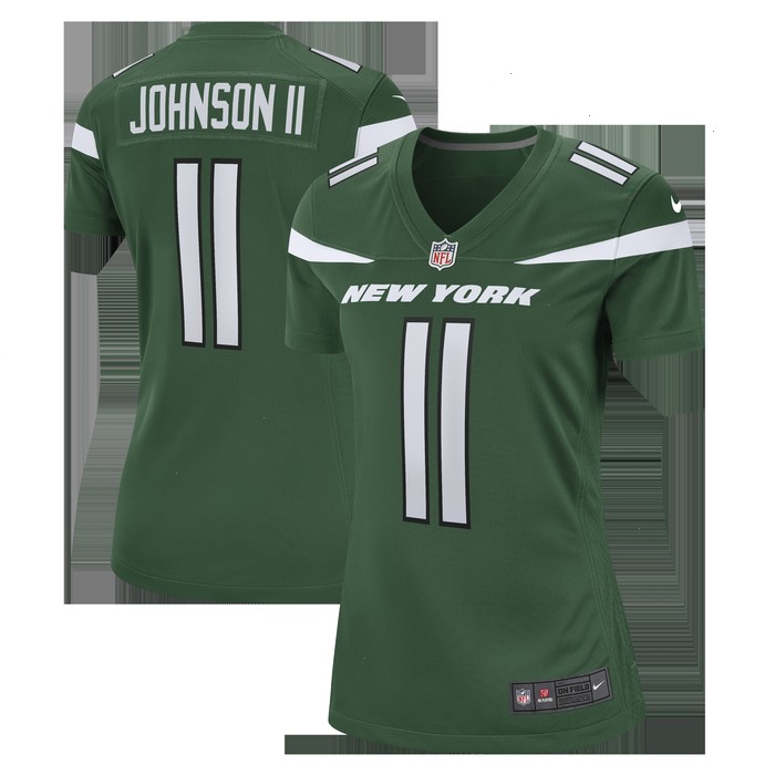 Jermaine Johnson II New York Jets Nike Women's Game Jersey - Gotham Green