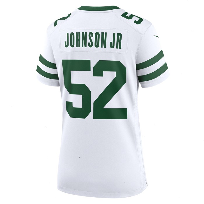 Jermaine Johnson II New York Jets Nike Women's Legacy Player Game Jersey - White