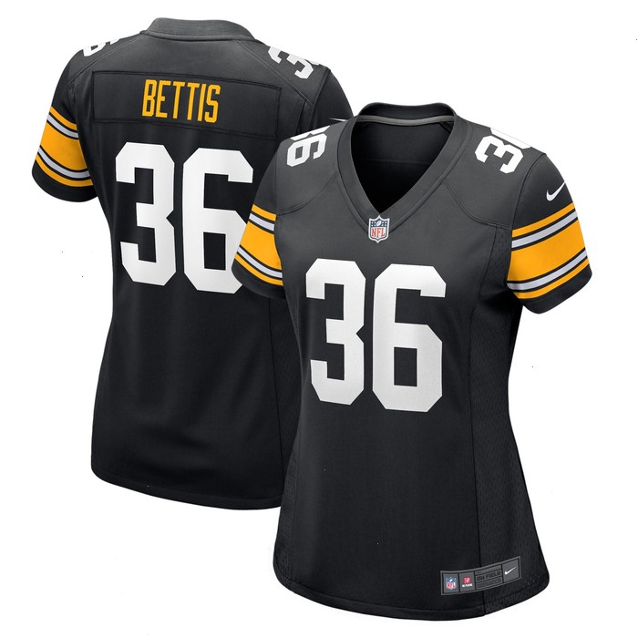 Jerome Bettis Pittsburgh Steelers Nike Women's Retired Player Jersey - Black