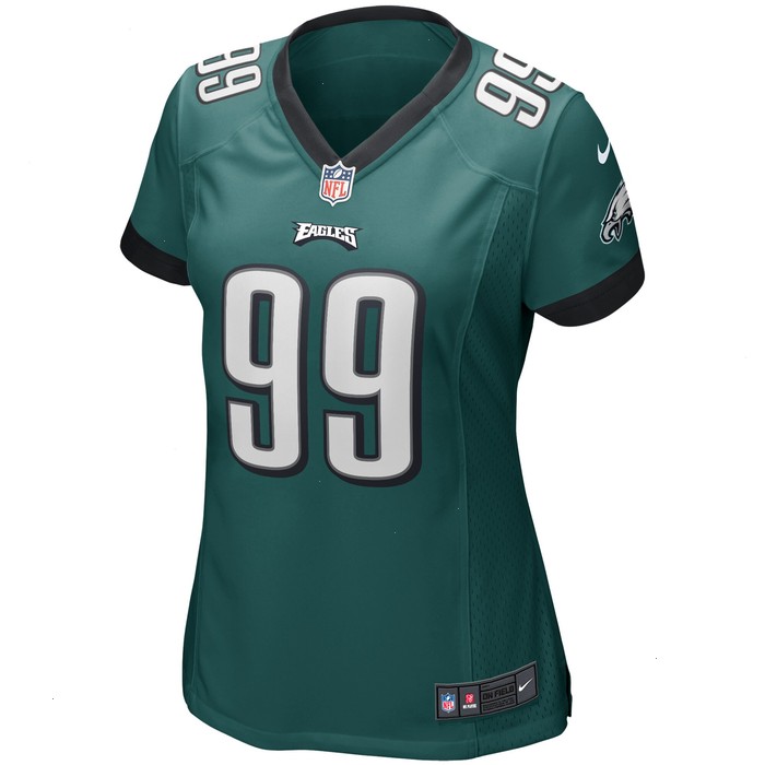 Jerome Brown Philadelphia Eagles Nike Women's Game Retired Player Jersey - Midnight Green