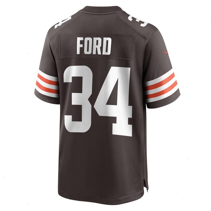 Jerome Ford Cleveland Browns Nike Game Player Jersey - Brown V1